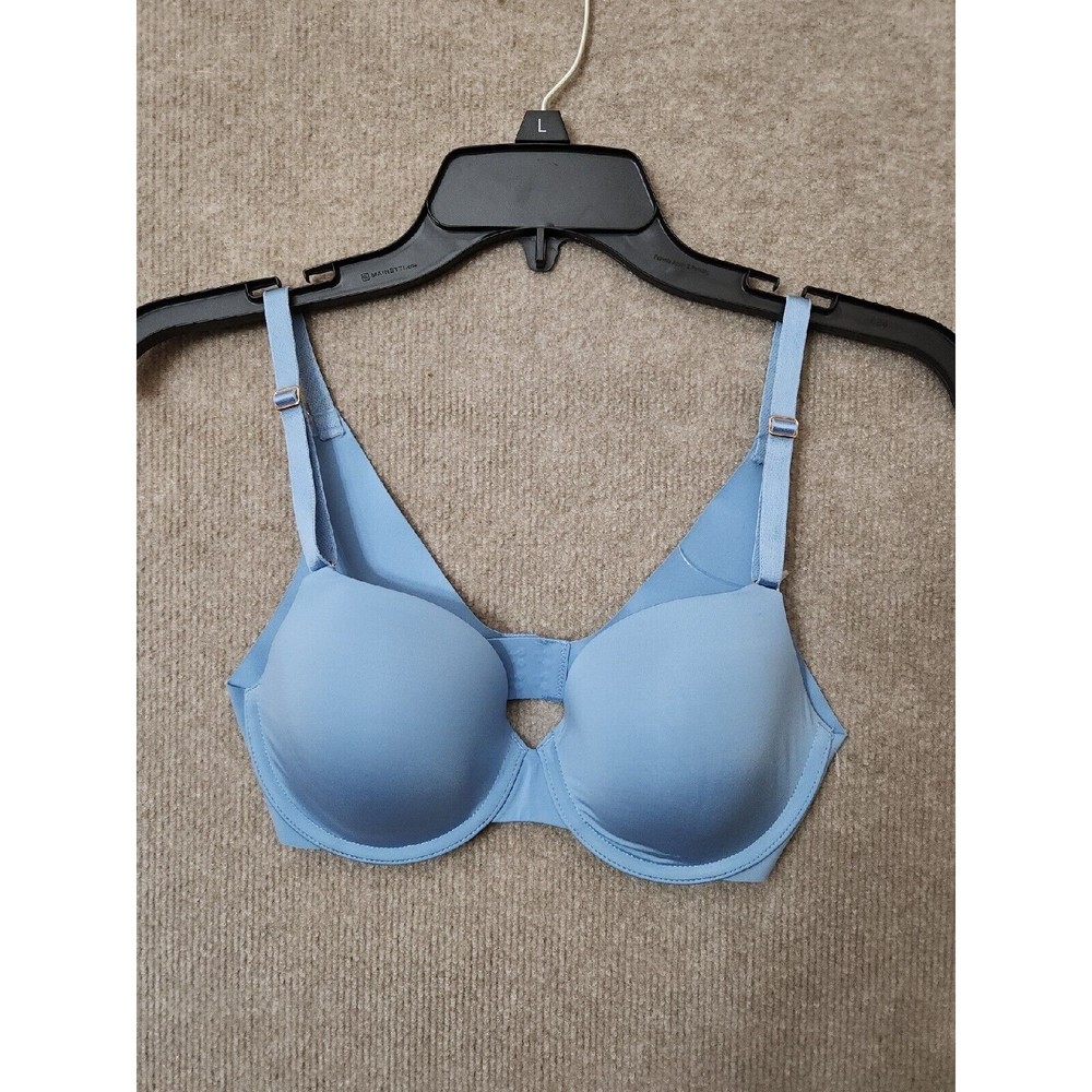 Soma Vanishing 360 Perfect Coverage Underwire Bra Womens 32C Light Blue NEW